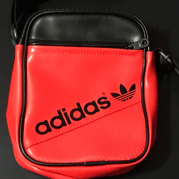 adidas crossbody bag leather